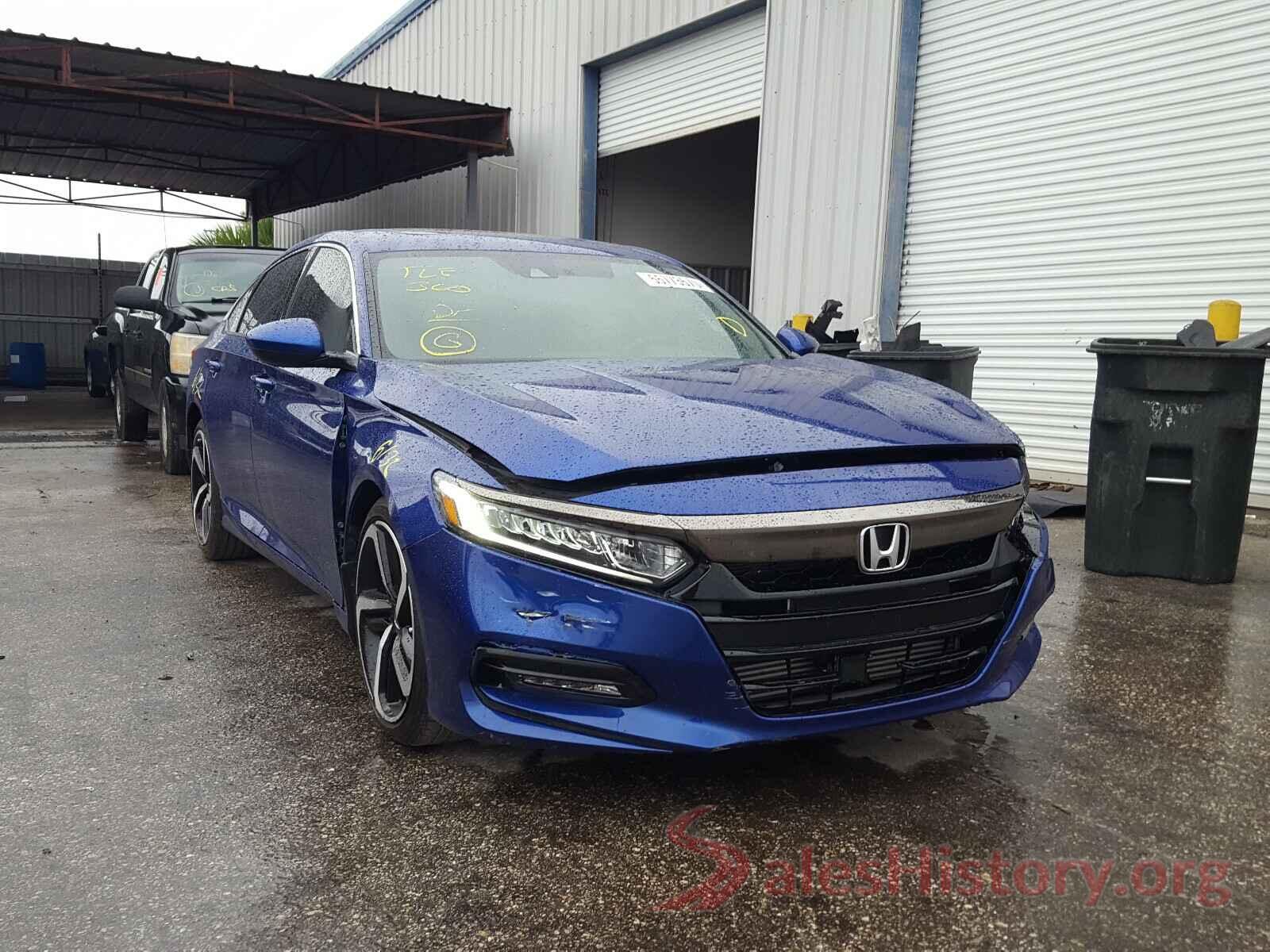 1HGCV2F3XKA020444 2019 HONDA ACCORD