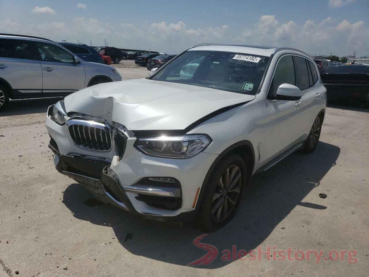 5UXTR7C57KLF34554 2019 BMW X3