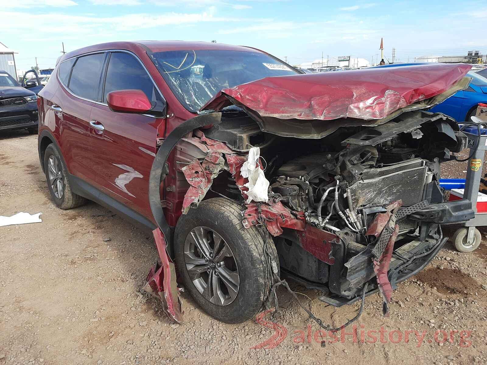 5XYZT3LB8GG348212 2016 HYUNDAI SANTA FE