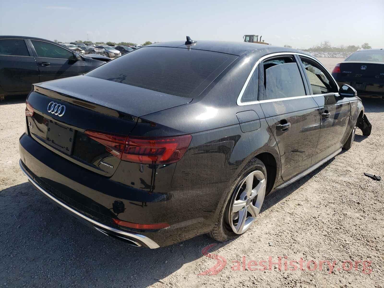 WAUDNAF49KA023175 2019 AUDI A4