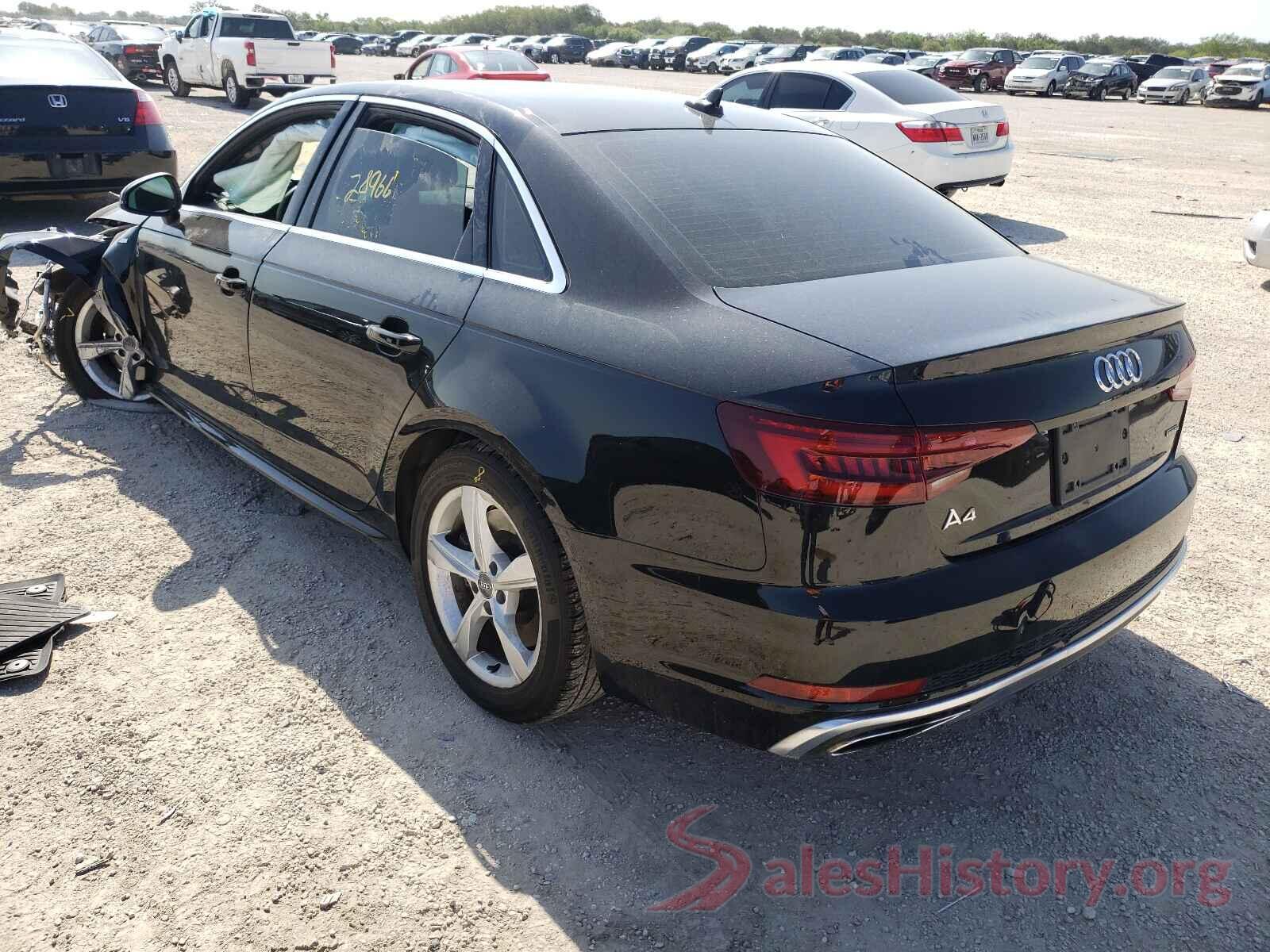 WAUDNAF49KA023175 2019 AUDI A4