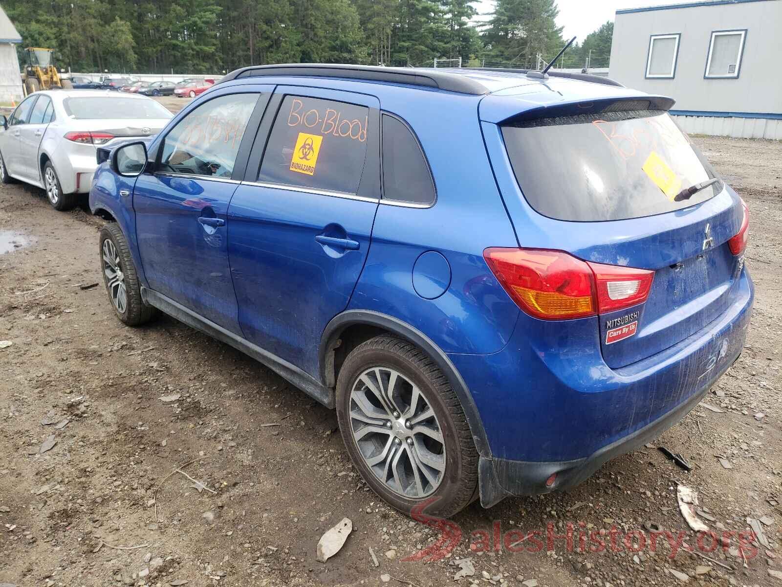 JA4AR4AW8GZ033932 2016 MITSUBISHI OUTLANDER