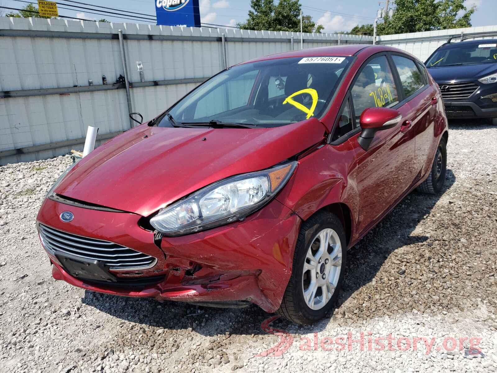 3FADP4EJ2GM126962 2016 FORD FIESTA