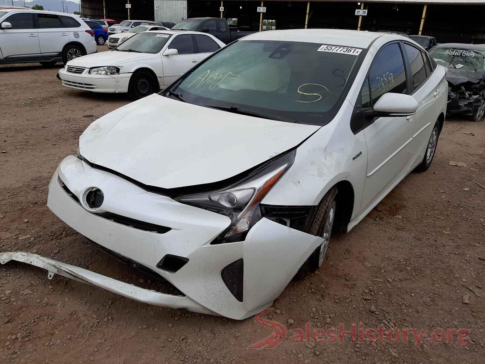 JTDKBRFU2H3031679 2017 TOYOTA PRIUS