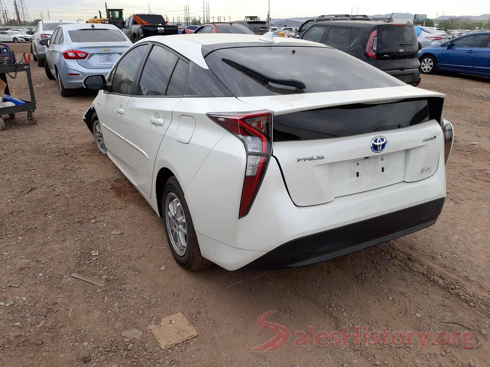 JTDKBRFU2H3031679 2017 TOYOTA PRIUS