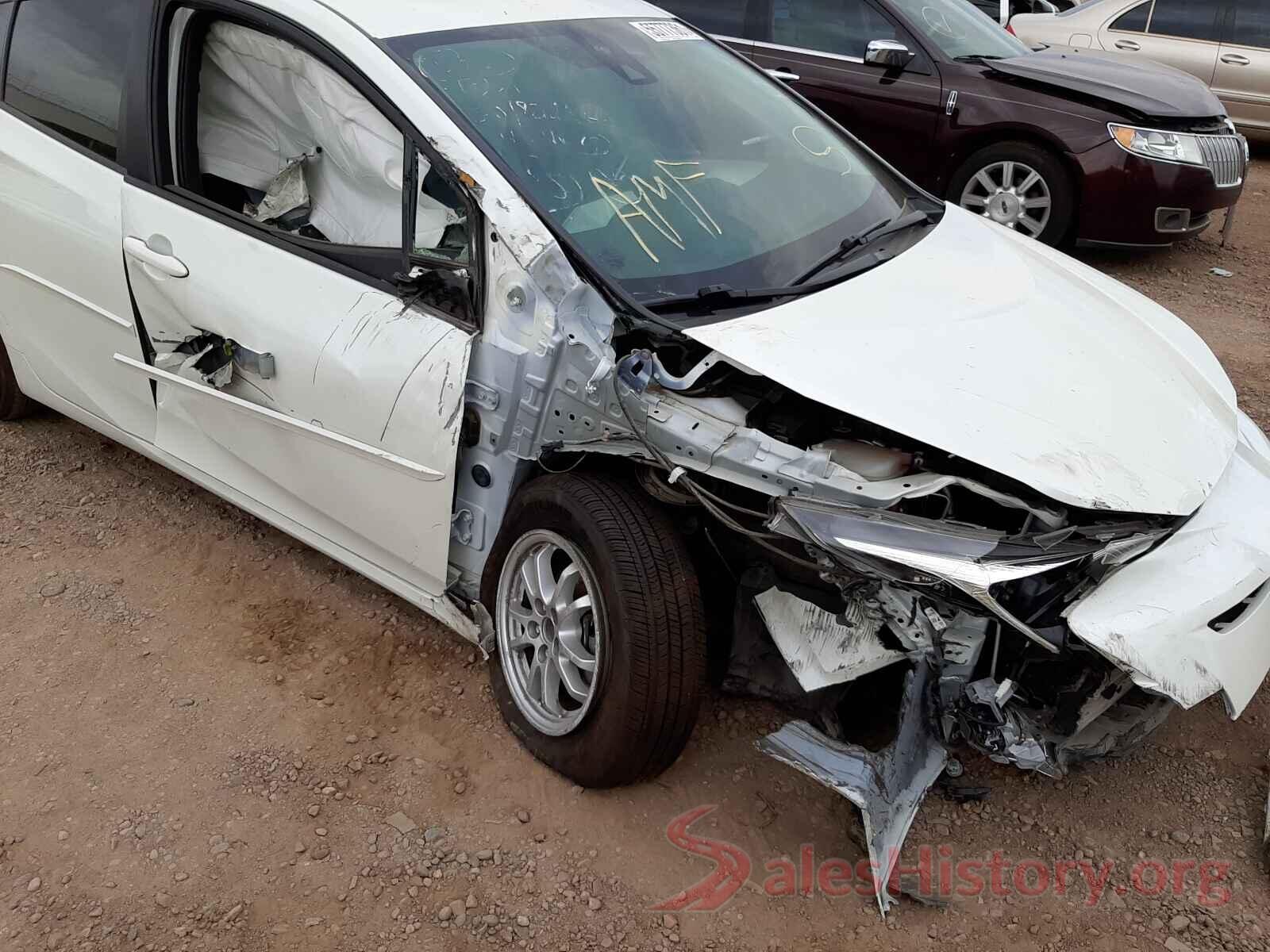 JTDKBRFU2H3031679 2017 TOYOTA PRIUS