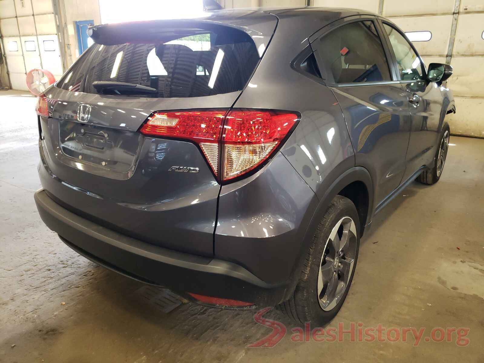 3CZRU6H54JG719581 2018 HONDA HR-V