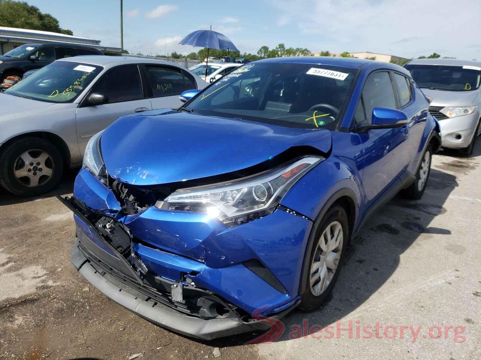 NMTKHMBX0KR093703 2019 TOYOTA C-HR