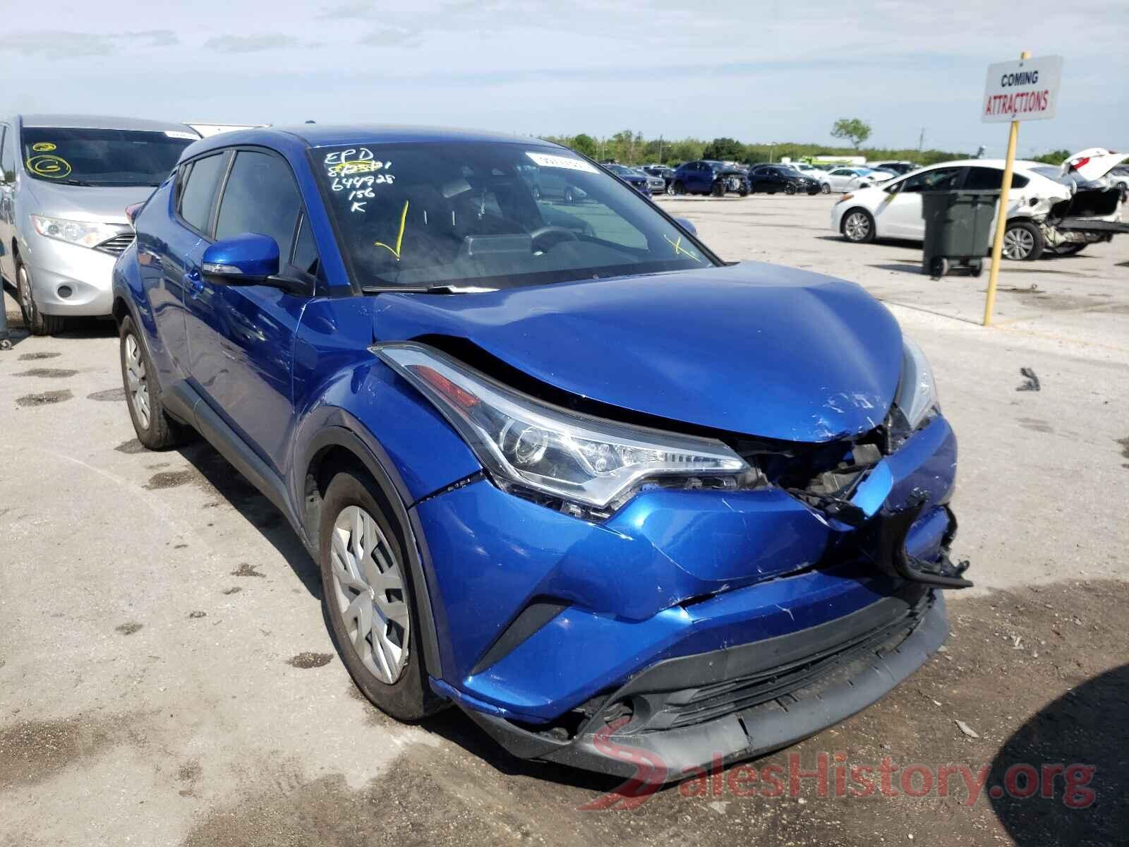 NMTKHMBX0KR093703 2019 TOYOTA C-HR