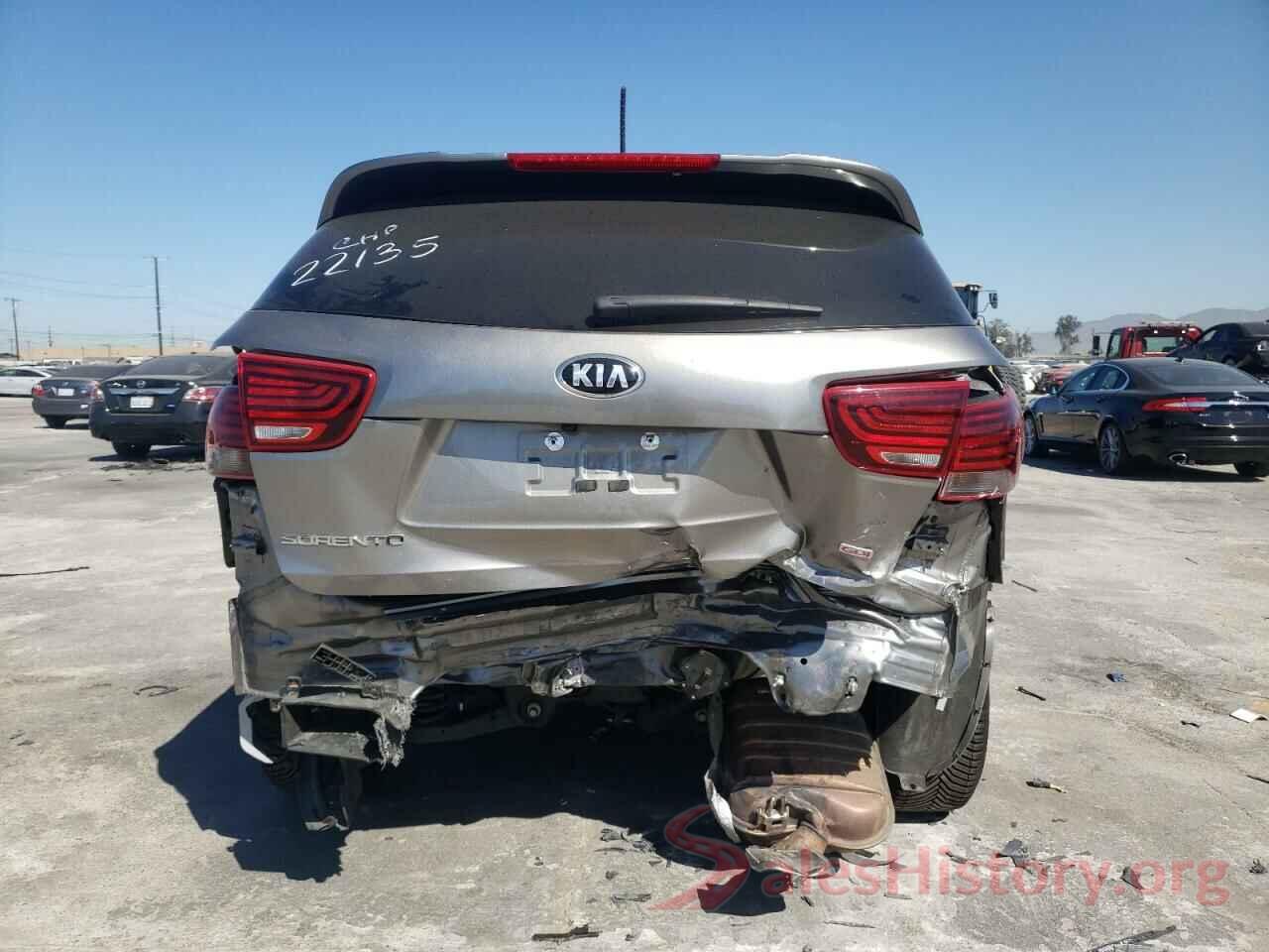 5XYPG4A39KG529812 2019 KIA SORENTO