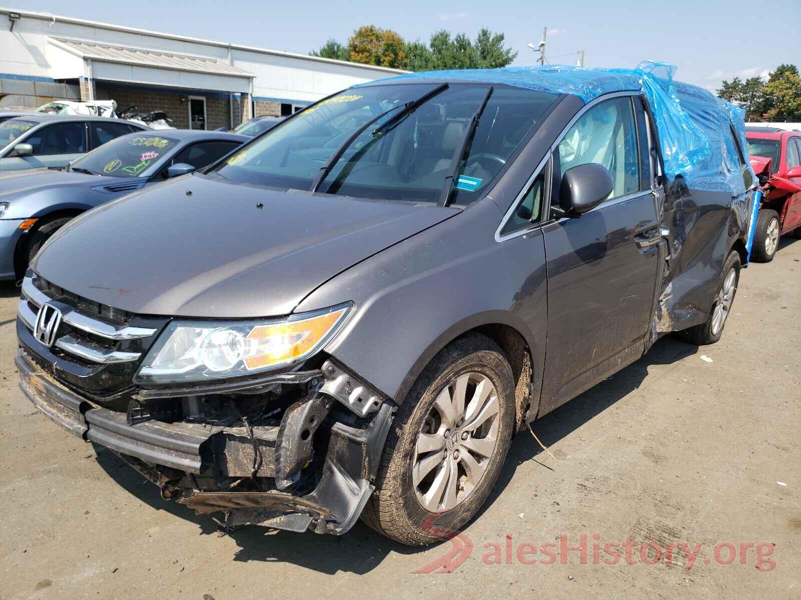 5FNRL5H67GB139834 2016 HONDA ODYSSEY