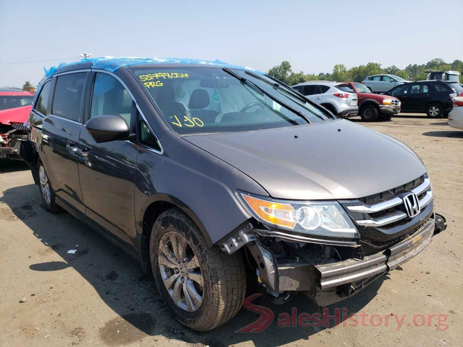 5FNRL5H67GB139834 2016 HONDA ODYSSEY