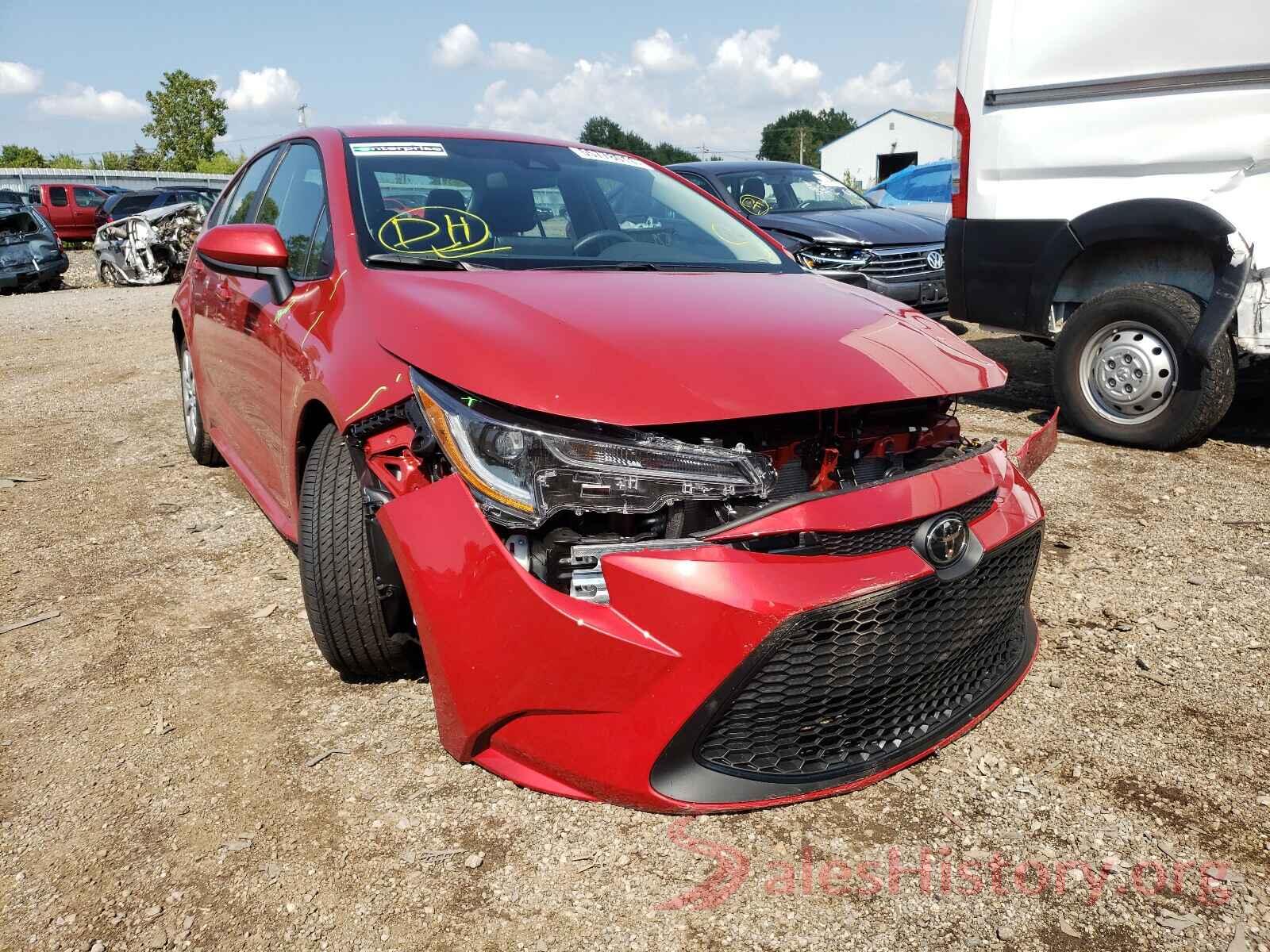 5YFEPMAE0MP254211 2021 TOYOTA COROLLA