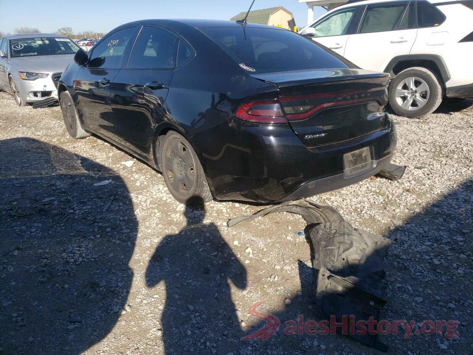 1C3CDFAA1GD564646 2016 DODGE DART