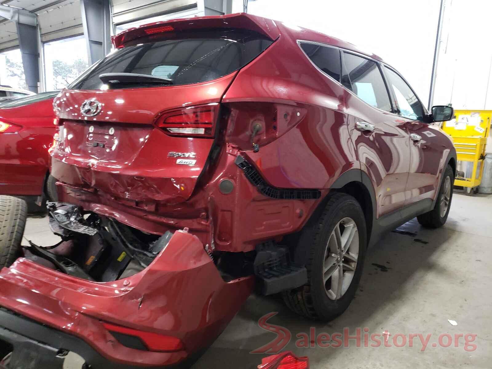 5XYZTDLB4HG428291 2017 HYUNDAI SANTA FE