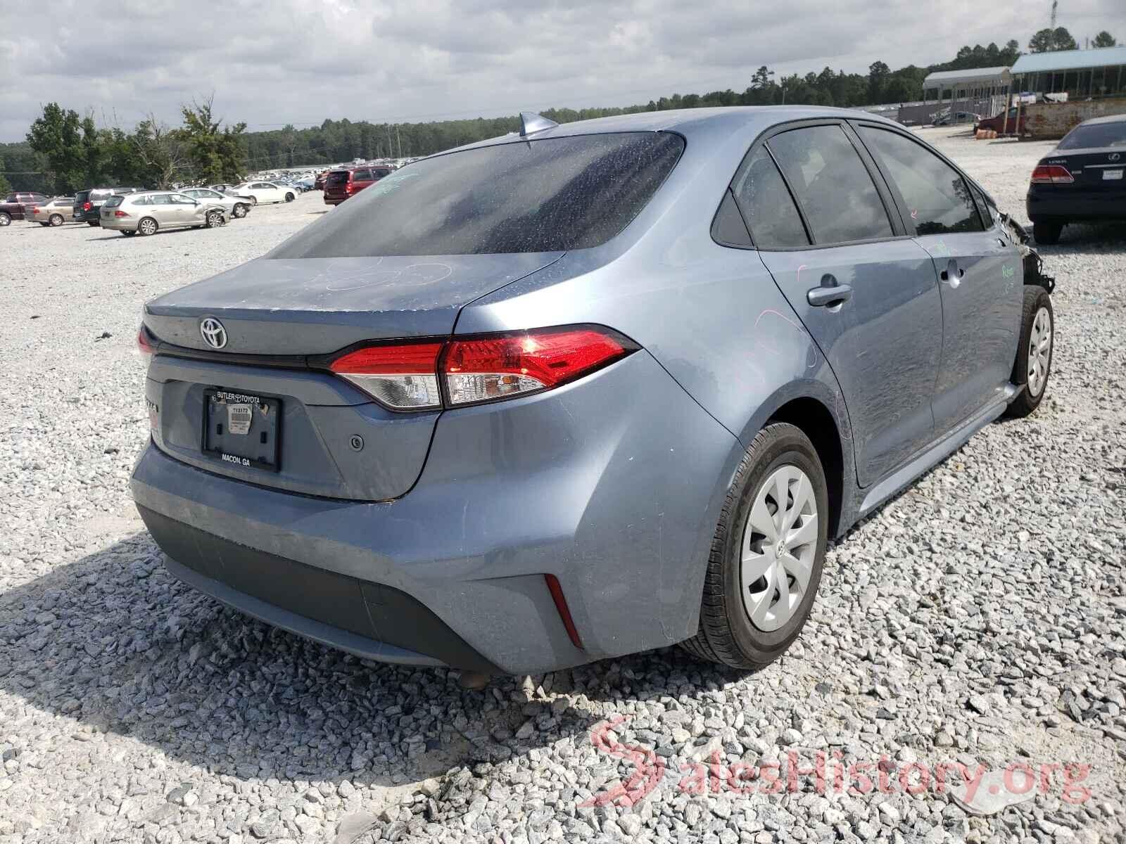 JTDDPRAE6LJ010672 2020 TOYOTA COROLLA