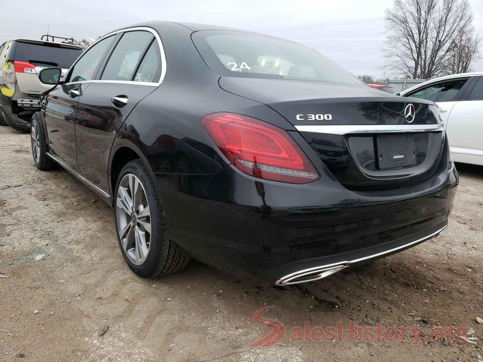 55SWF8EB3LU332584 2020 MERCEDES-BENZ C CLASS