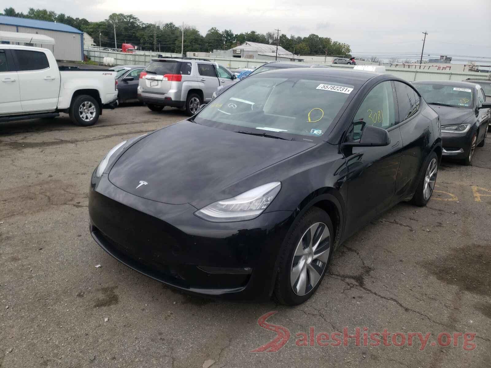 5YJYGAEEXMF199347 2021 TESLA MODEL Y