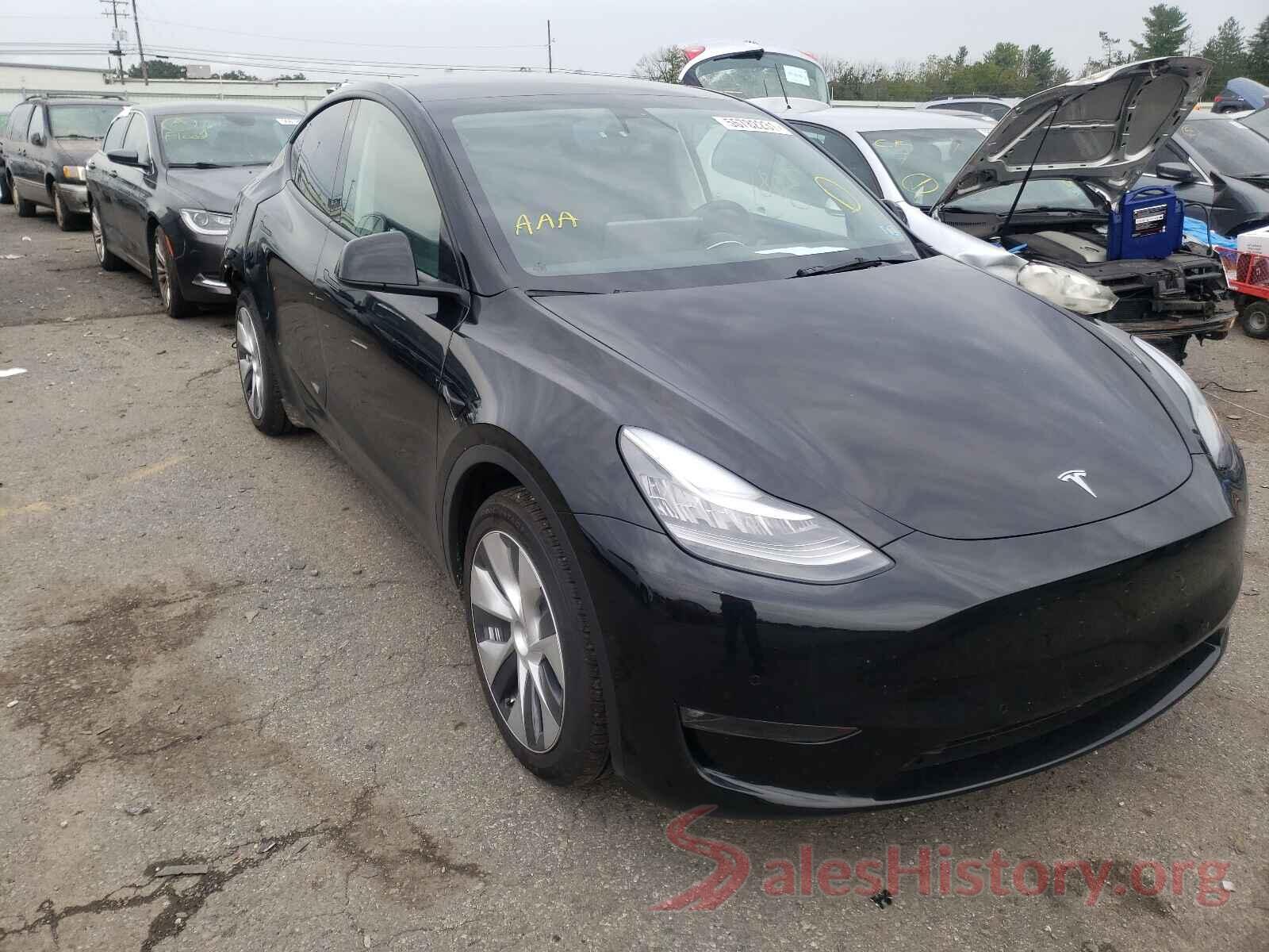 5YJYGAEEXMF199347 2021 TESLA MODEL Y