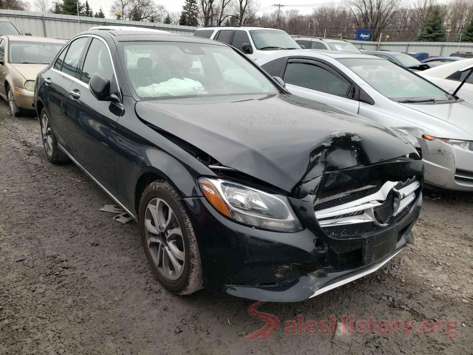 55SWF4KBXHU199245 2017 MERCEDES-BENZ C CLASS