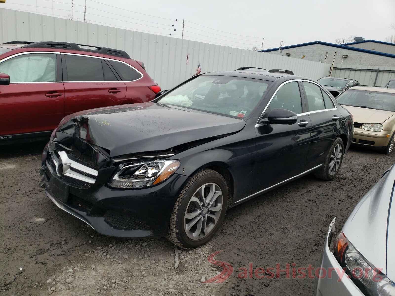 55SWF4KBXHU199245 2017 MERCEDES-BENZ C CLASS