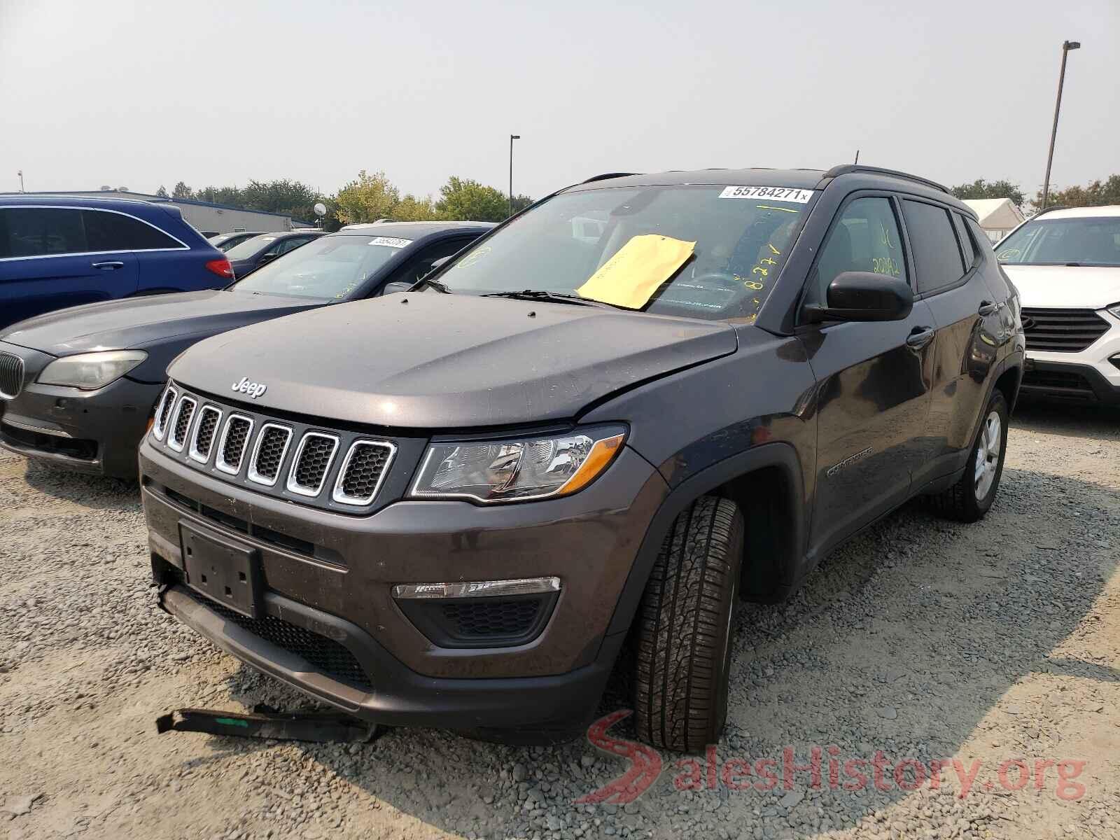 3C4NJCAB4JT487521 2018 JEEP COMPASS