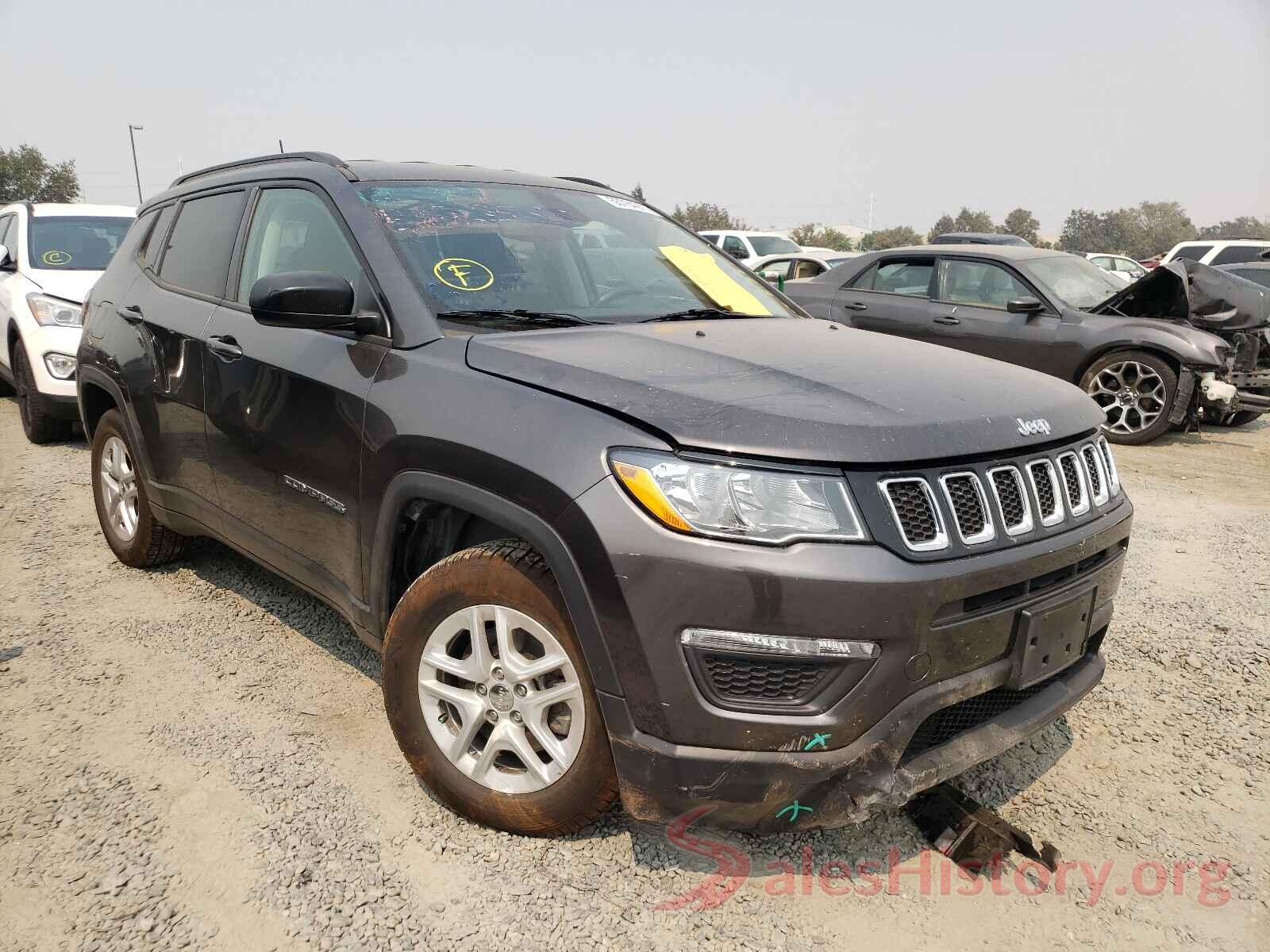 3C4NJCAB4JT487521 2018 JEEP COMPASS