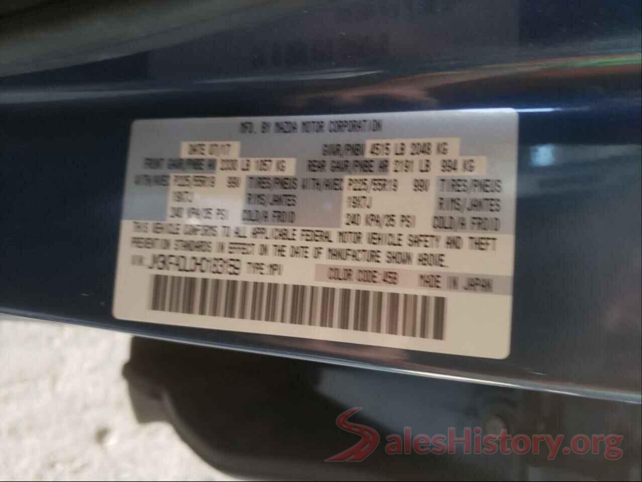 JM3KFADL0H0183159 2017 MAZDA CX-5