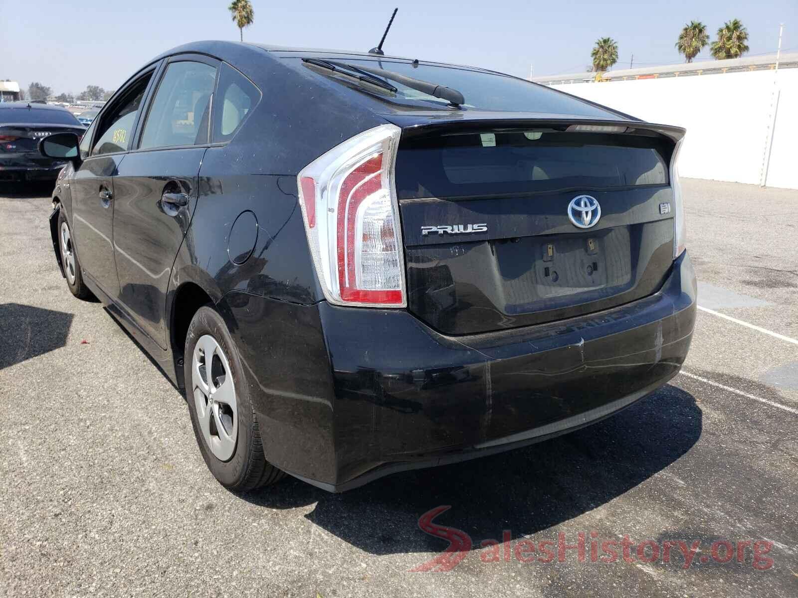 JTDKN3DU0F0473897 2015 TOYOTA PRIUS