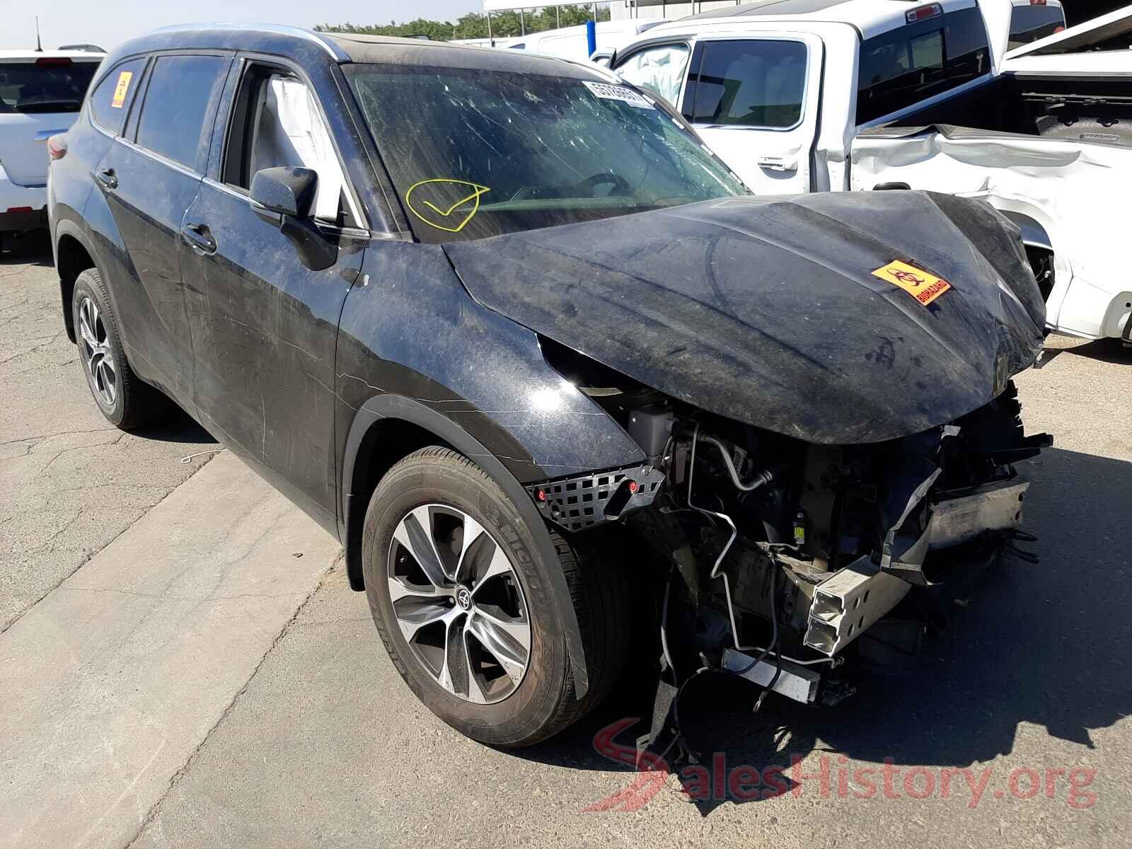 5TDGZRBH8LS502137 2020 TOYOTA HIGHLANDER