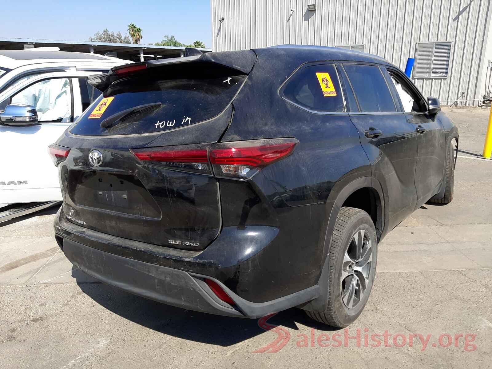 5TDGZRBH8LS502137 2020 TOYOTA HIGHLANDER