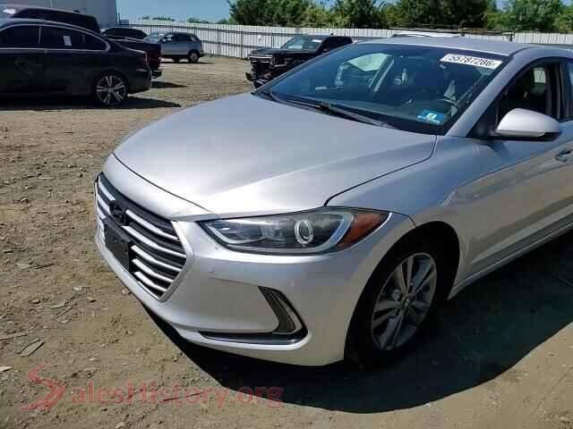 2017 HYUNDAI ELANTRA VIN 5NPD84LF4HH019876, trunk area