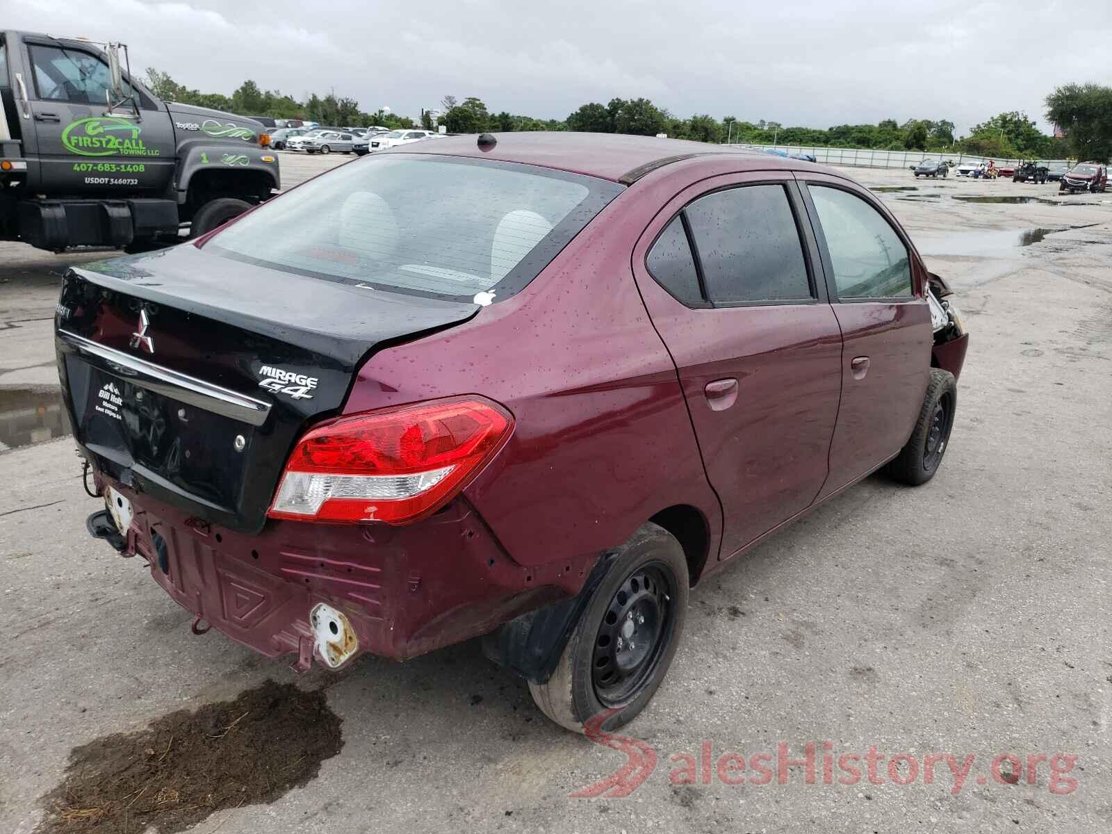 ML32F3FJ9HHF12383 2017 MITSUBISHI MIRAGE