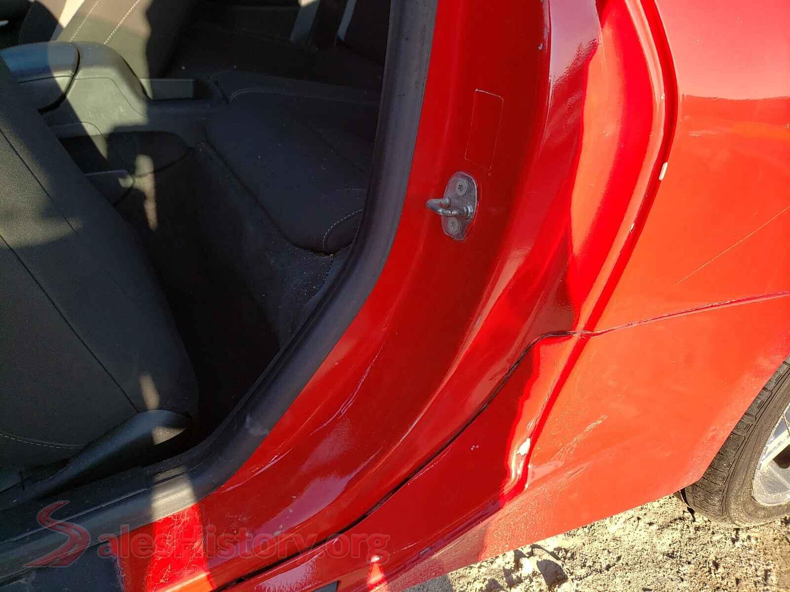 2018 CHEVROLET CAMARO VIN 1G1FB1RS6J0123181, odometer mileage