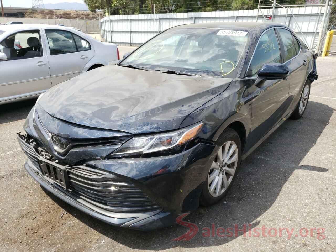 4T1B11HK0KU708645 2019 TOYOTA CAMRY