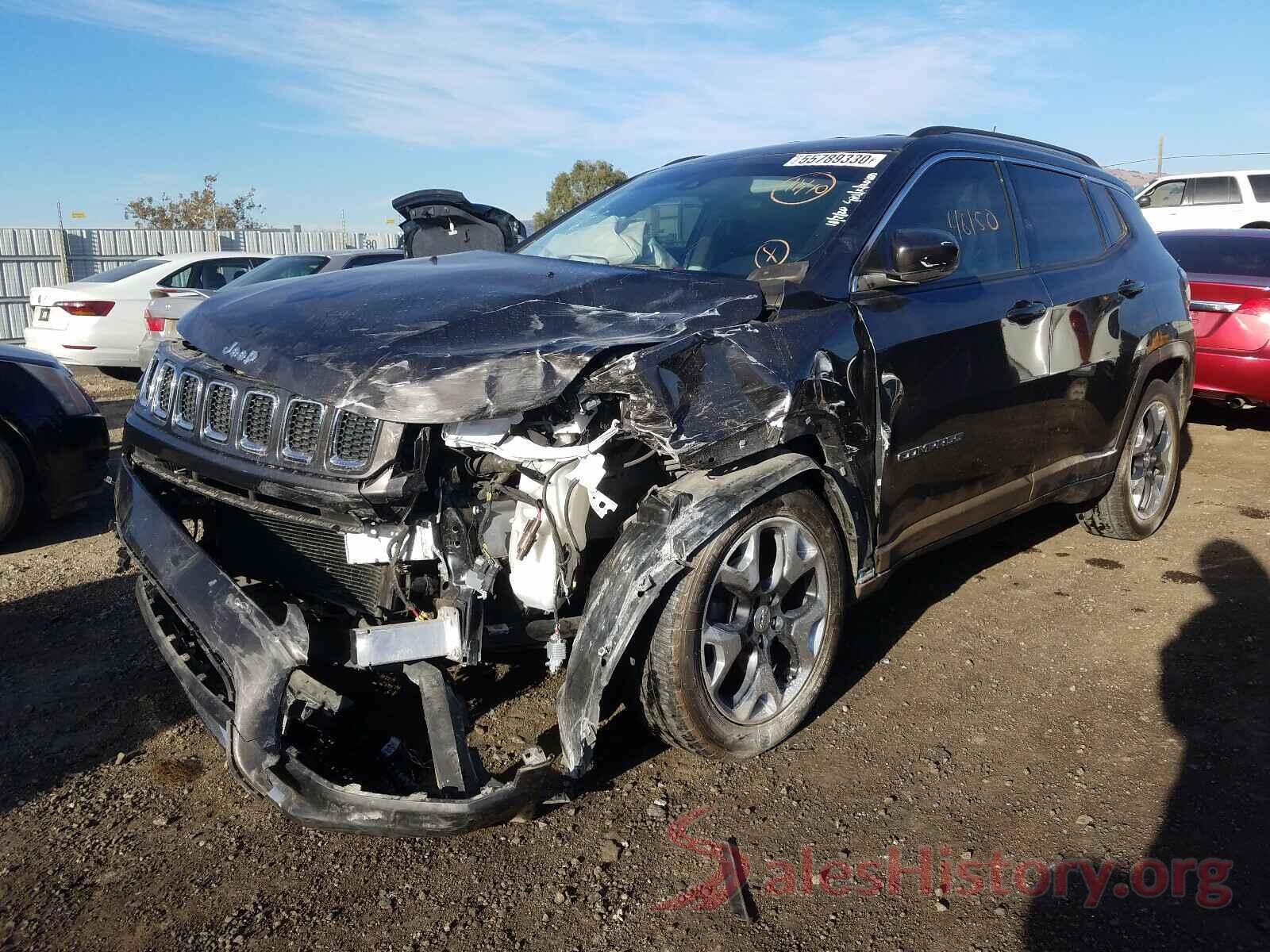 3C4NJCCB1JT368001 2018 JEEP COMPASS