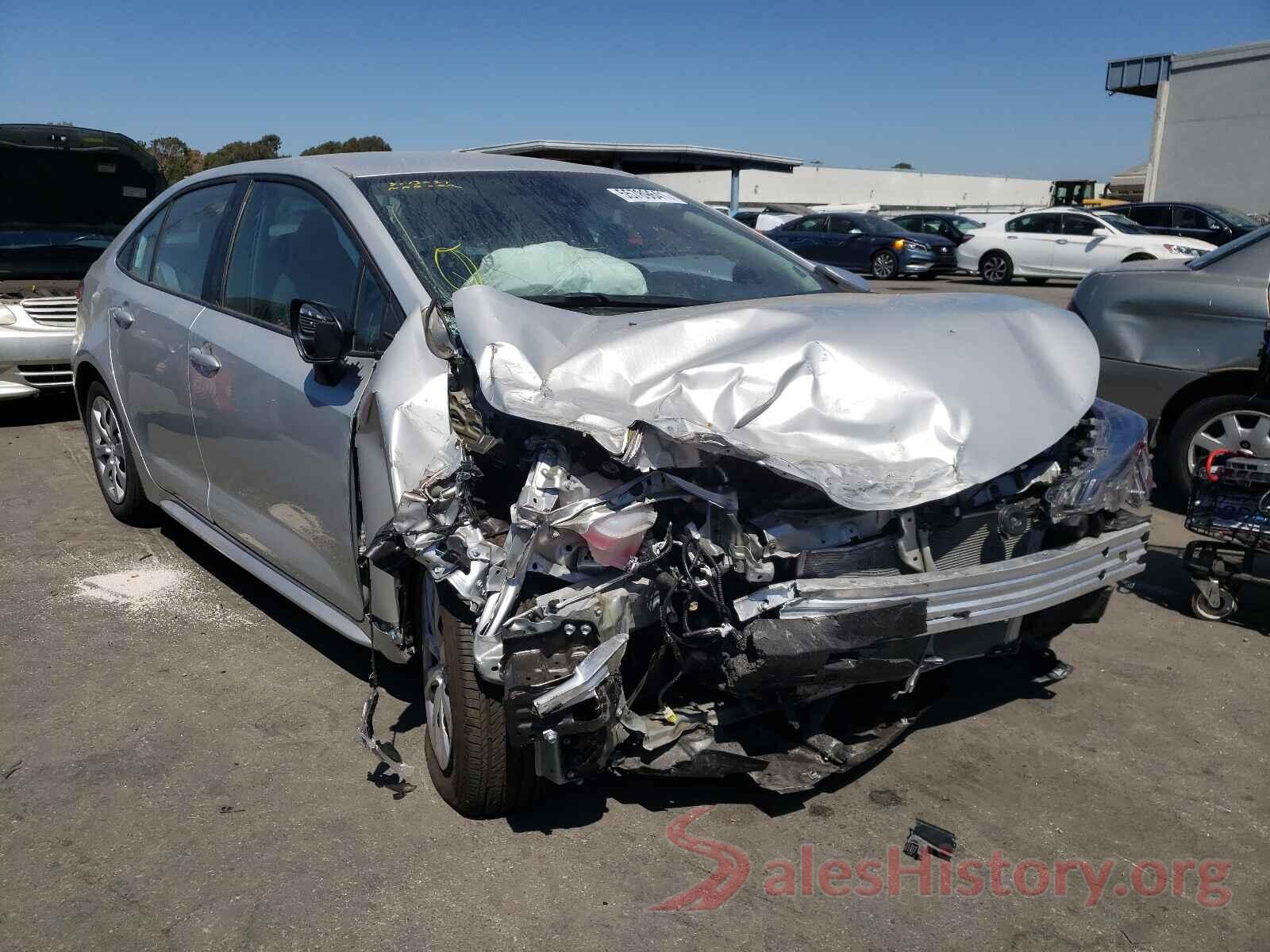 5YFEPMAE3MP214155 2021 TOYOTA COROLLA