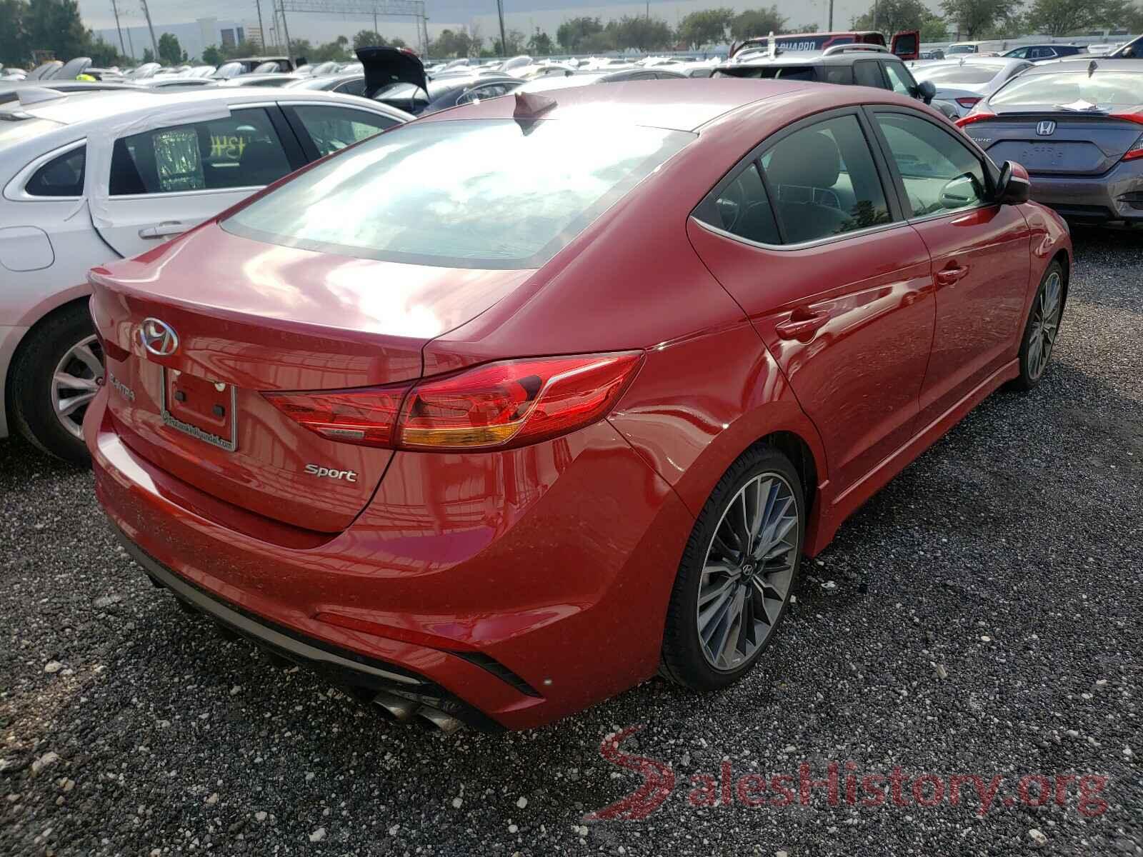 KMHD04LB0JU720507 2018 HYUNDAI ELANTRA