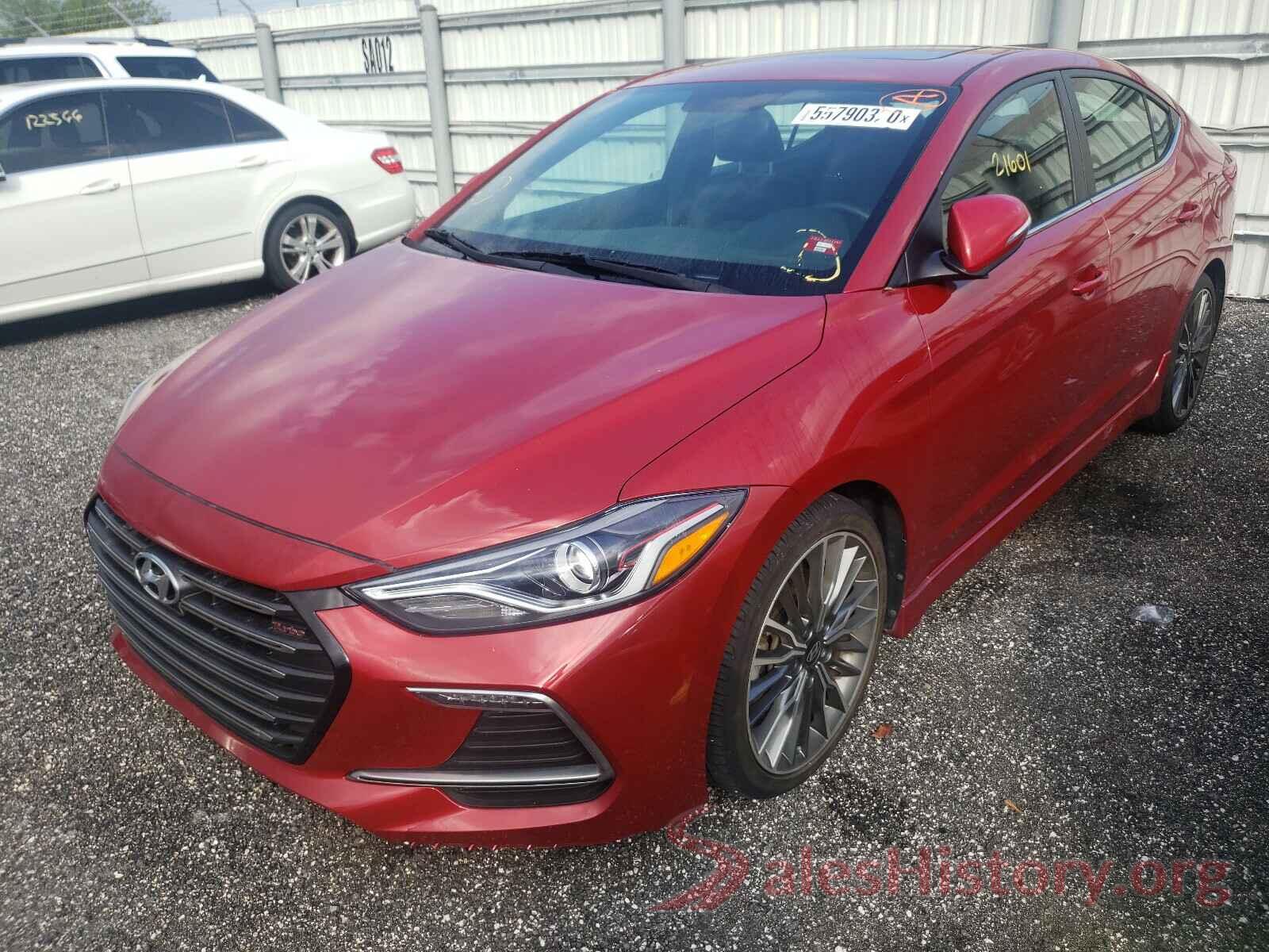 KMHD04LB0JU720507 2018 HYUNDAI ELANTRA