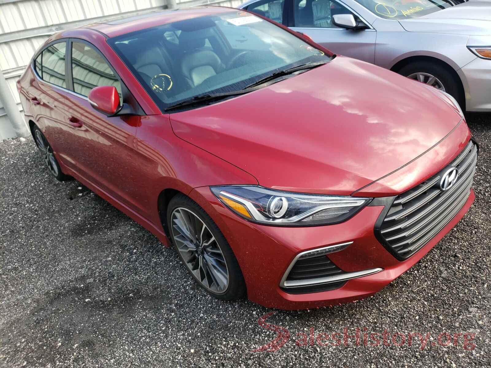 KMHD04LB0JU720507 2018 HYUNDAI ELANTRA