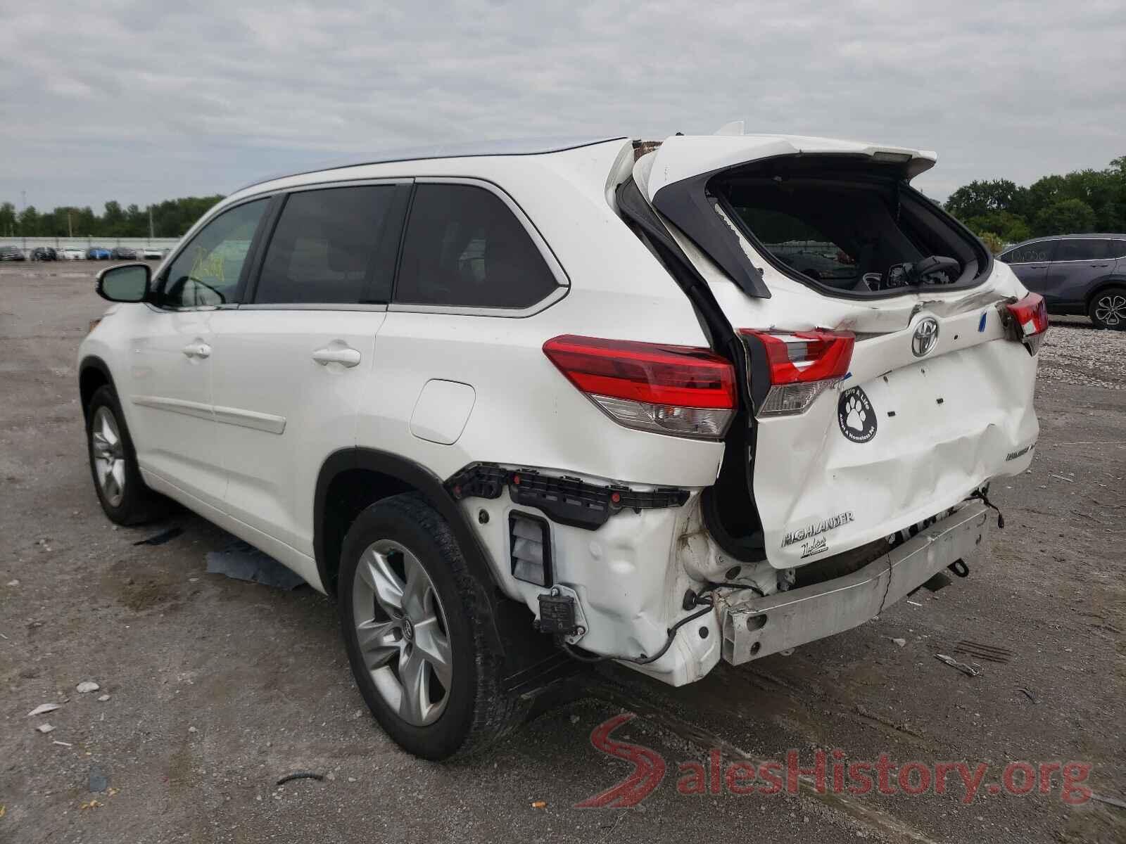 5TDDZRFH8HS374549 2017 TOYOTA HIGHLANDER