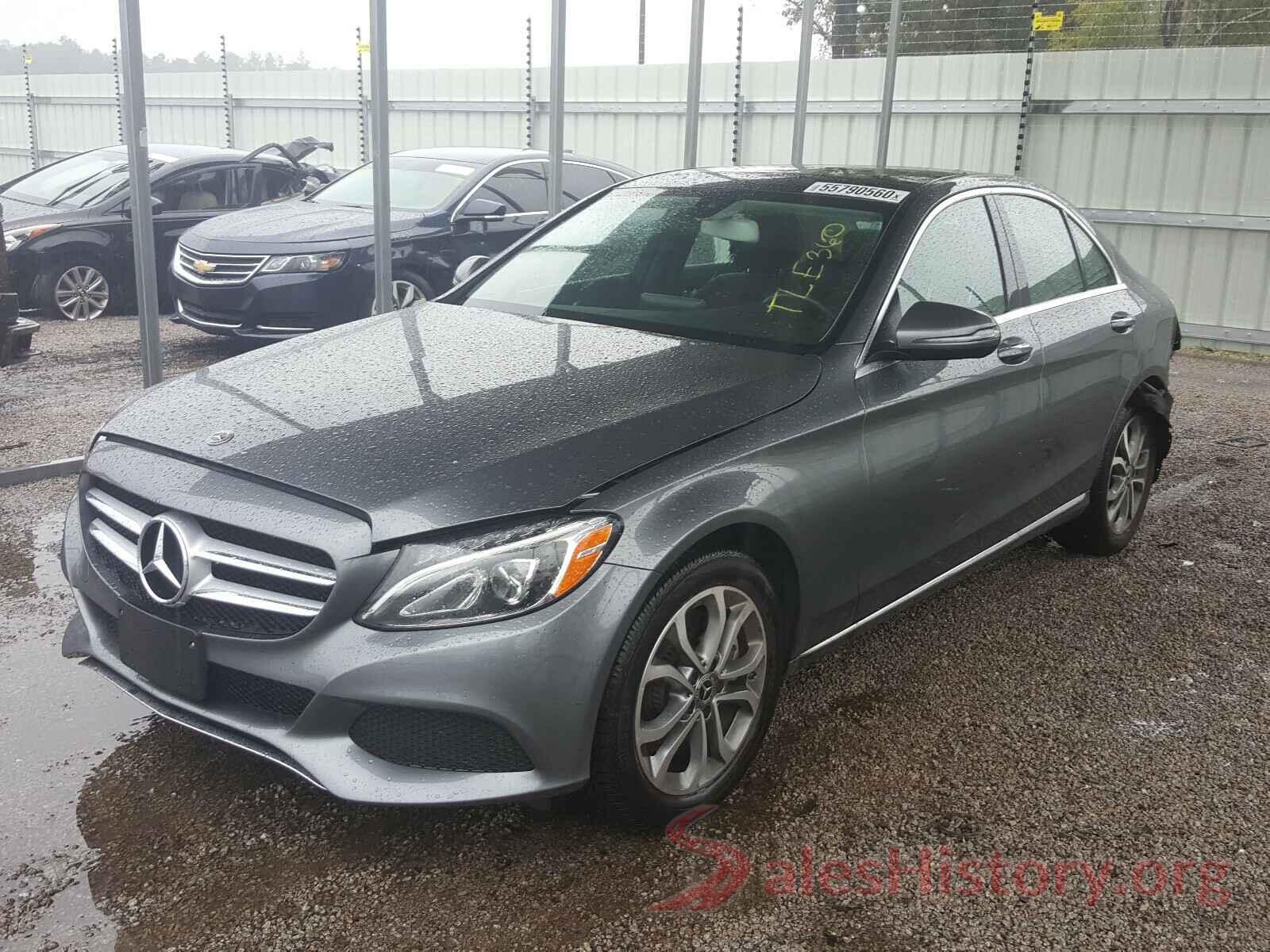 WDDWF4KB0HR292129 2017 MERCEDES-BENZ C CLASS