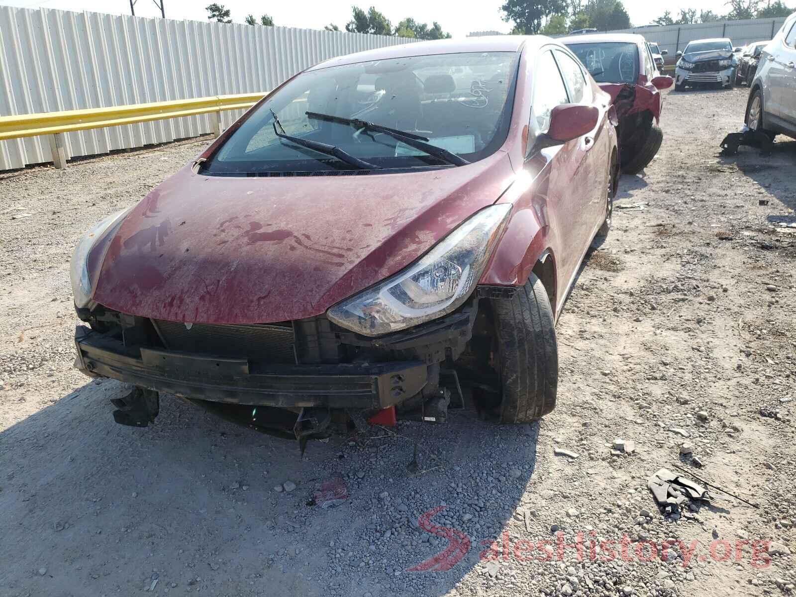 KMHDH4AE4GU648614 2016 HYUNDAI ELANTRA