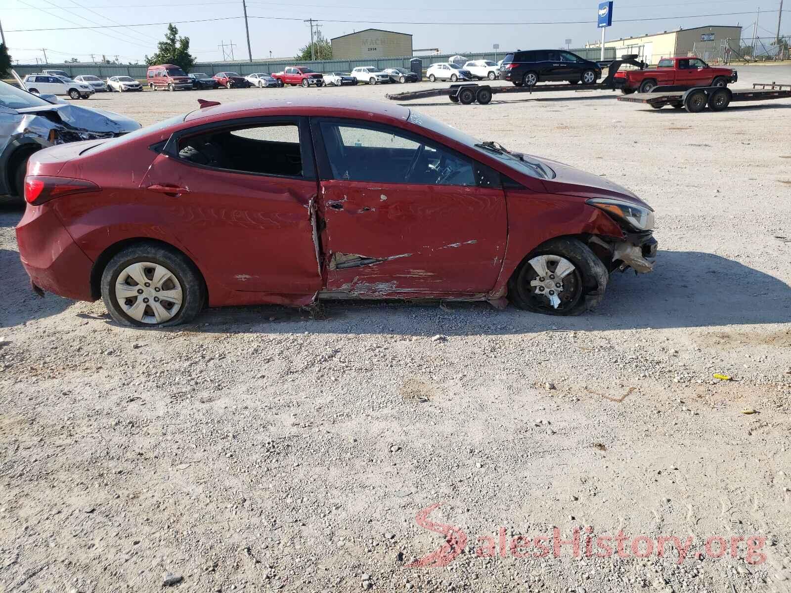 KMHDH4AE4GU648614 2016 HYUNDAI ELANTRA