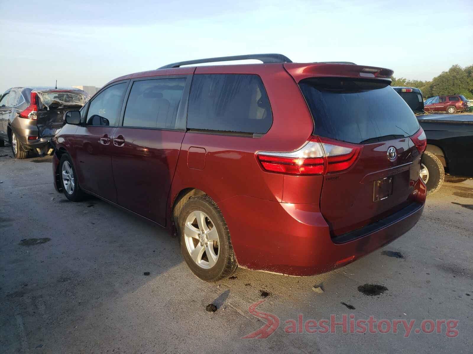 5TDKZ3DC0HS822598 2017 TOYOTA SIENNA