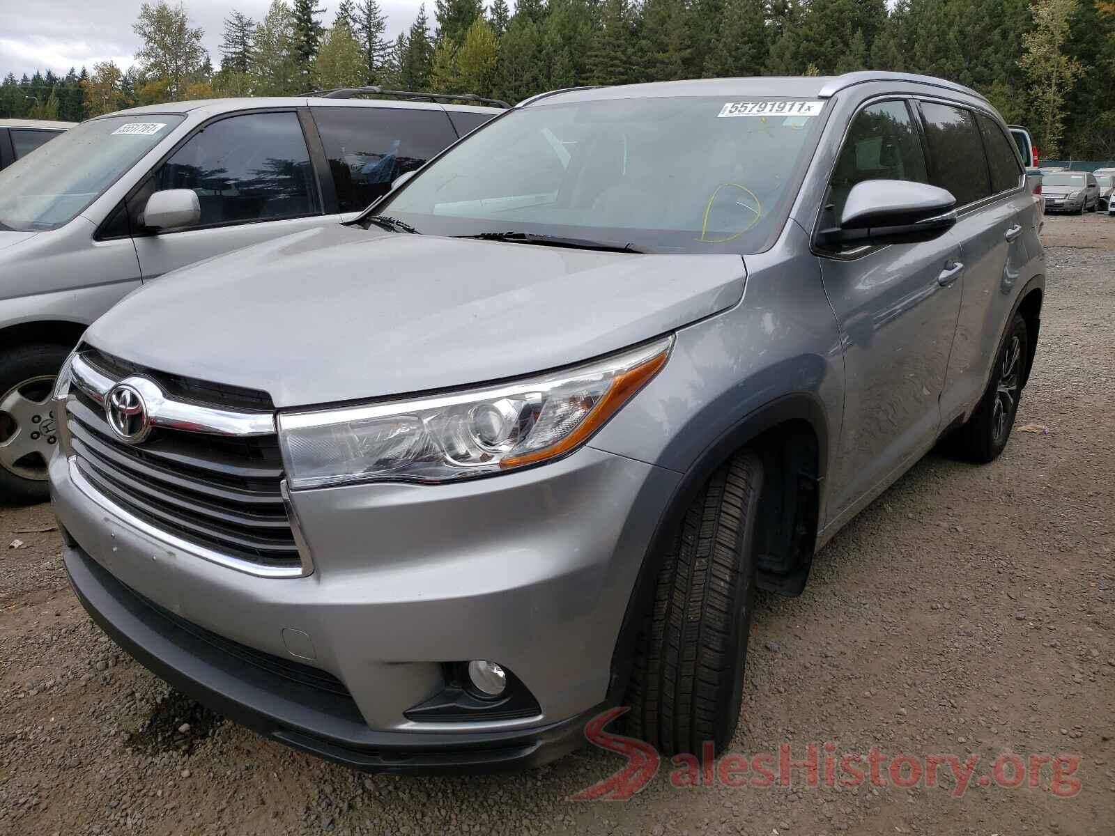 5TDJKRFH9GS269511 2016 TOYOTA HIGHLANDER