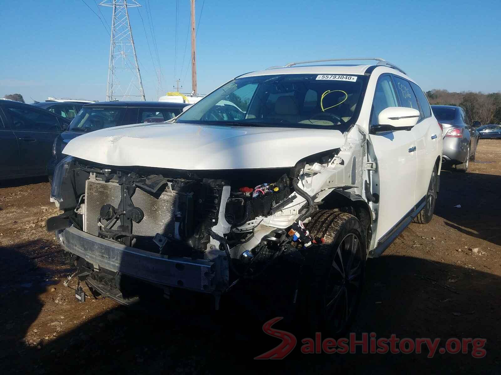 5N1DR2MN5HC622642 2017 NISSAN PATHFINDER