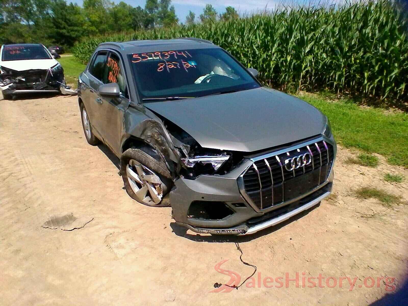 WA1AUCF33M1104262 2021 AUDI Q3