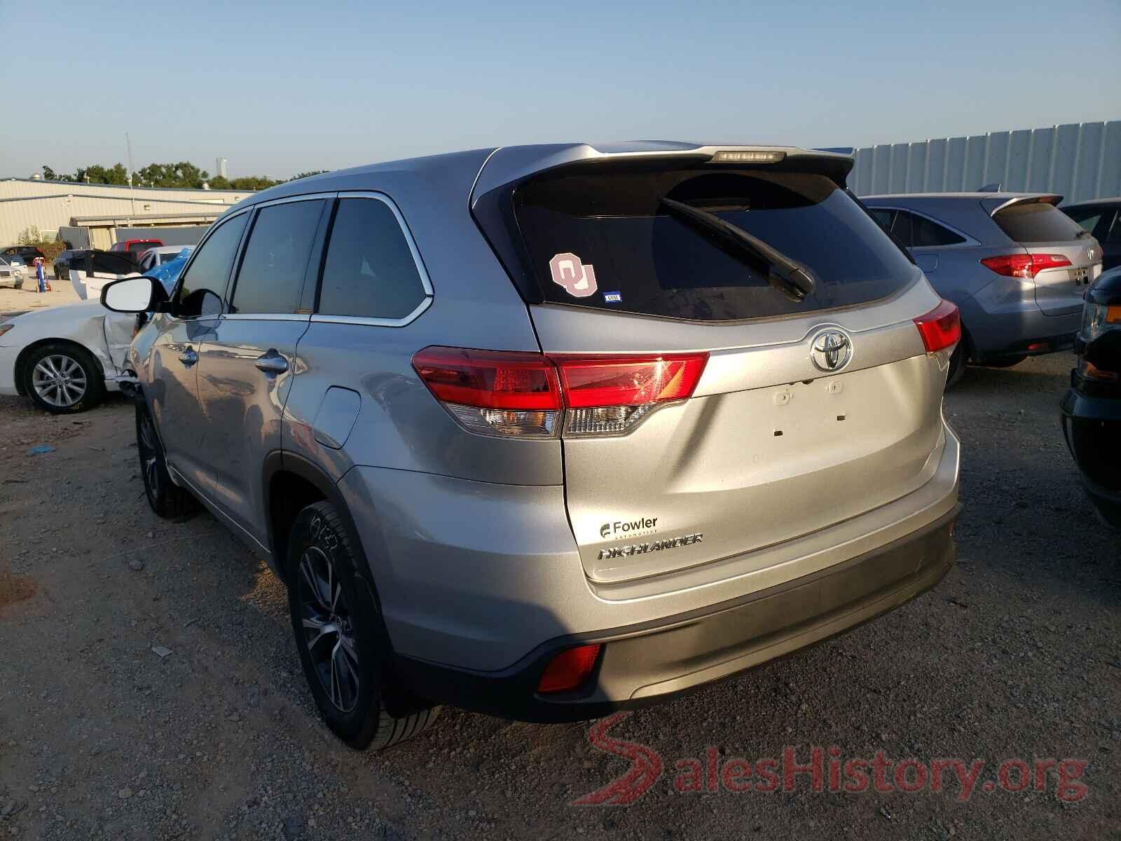 5TDZZRFH7HS202373 2017 TOYOTA HIGHLANDER