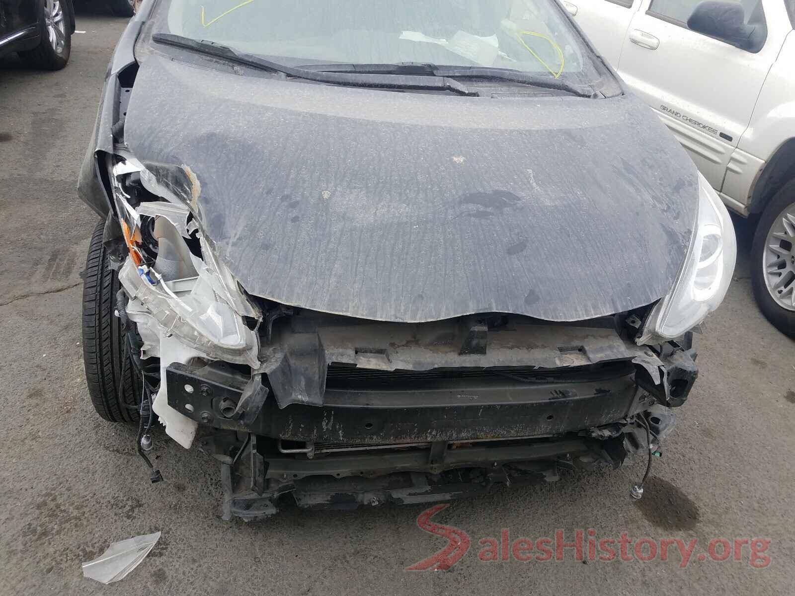 JTDKDTB35H1592538 2017 TOYOTA PRIUS